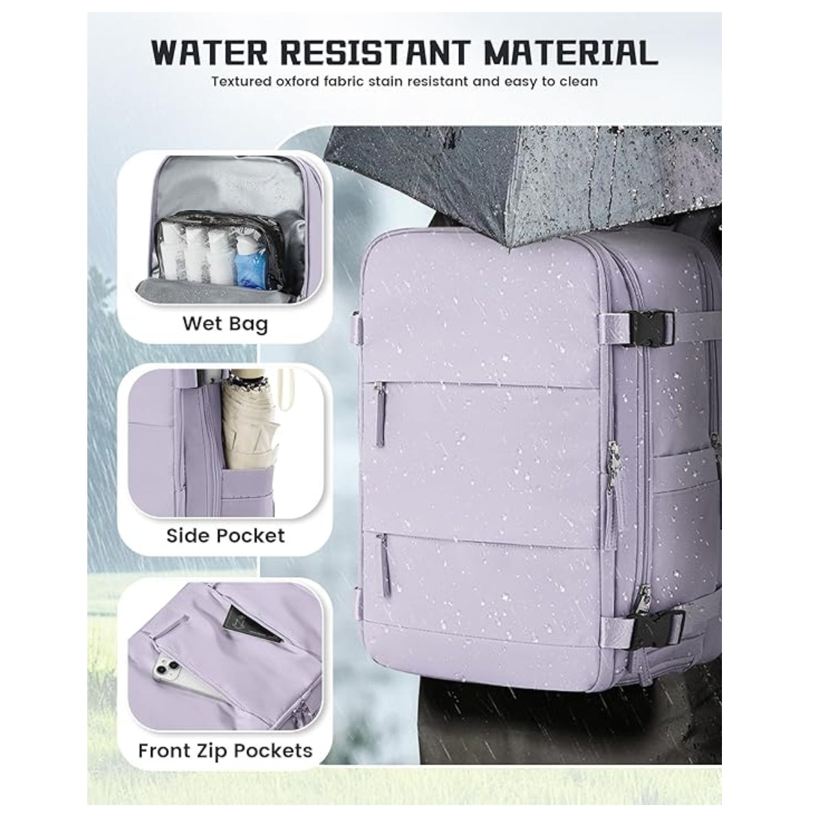 Mochila de Viaje Multifuncional
